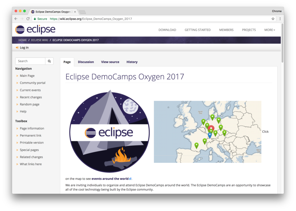 Eclipse, Wiki